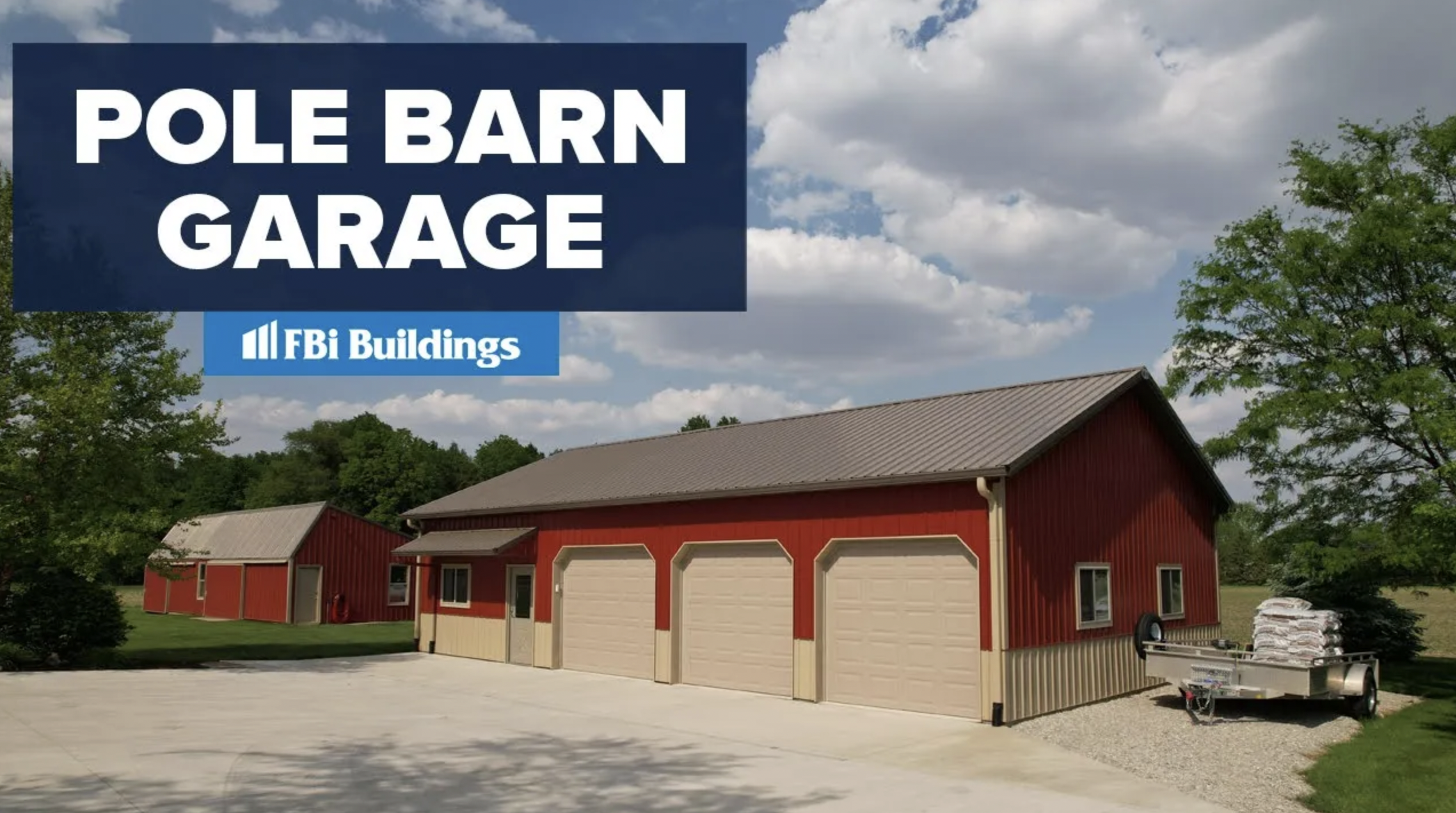 Pole Barn Garage, FBi Buildings, Residential Buildings