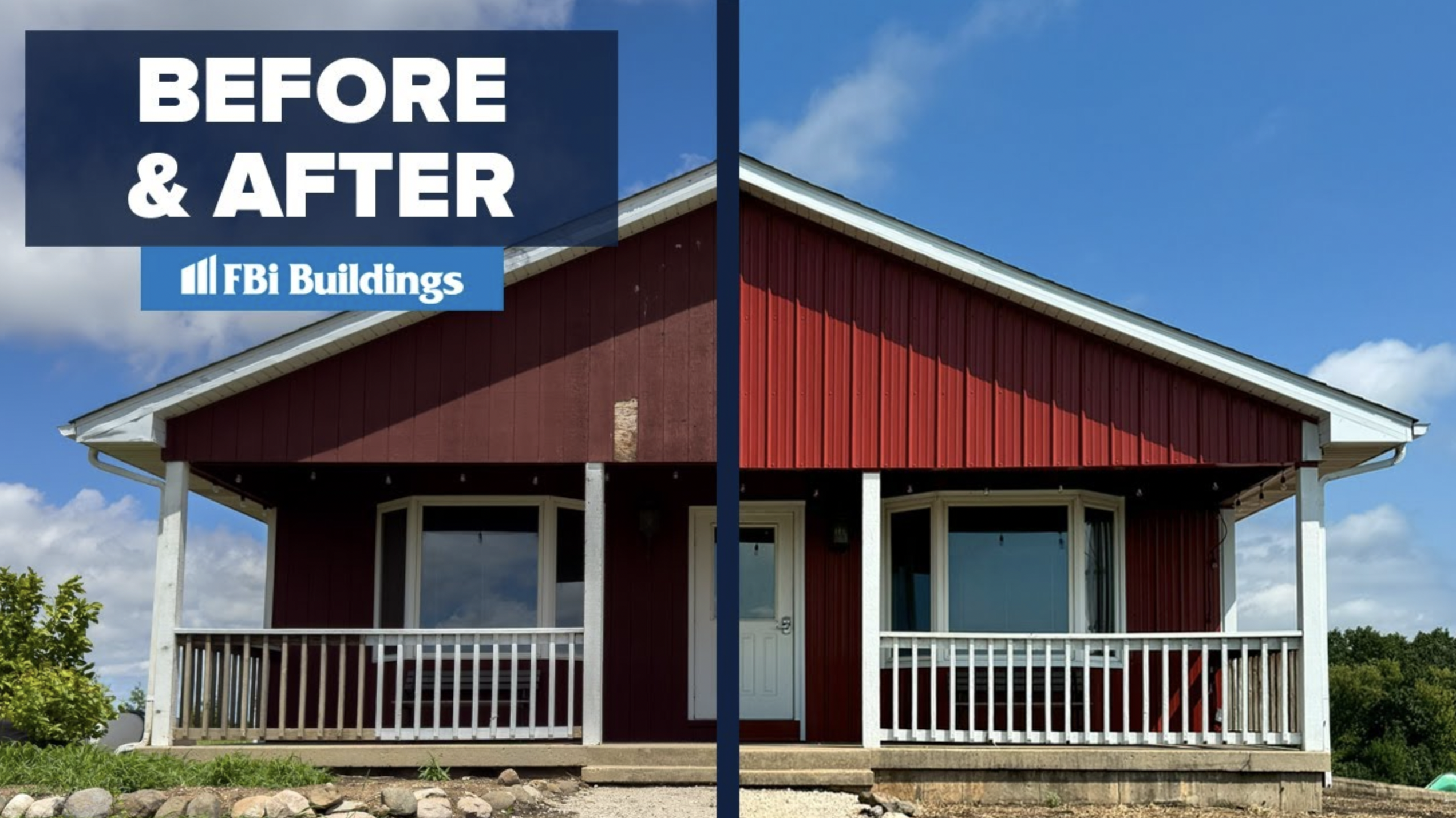 Pole Barn Repairs, Pole Barn Renovations, Before and After, Wilson Nurseries, FBi Buildings