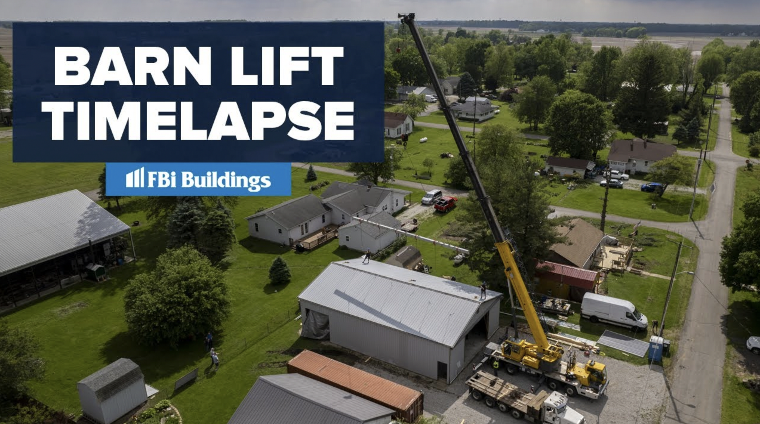 Raising a Pole Barn, Lifting a Pole Barn, Pole Barn Renovation, FBi Buildings