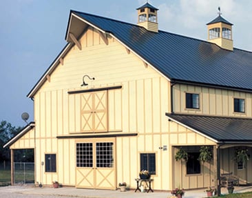 2 Story Custom Pole Barn | Hamilton County, IN | FBi Buildings